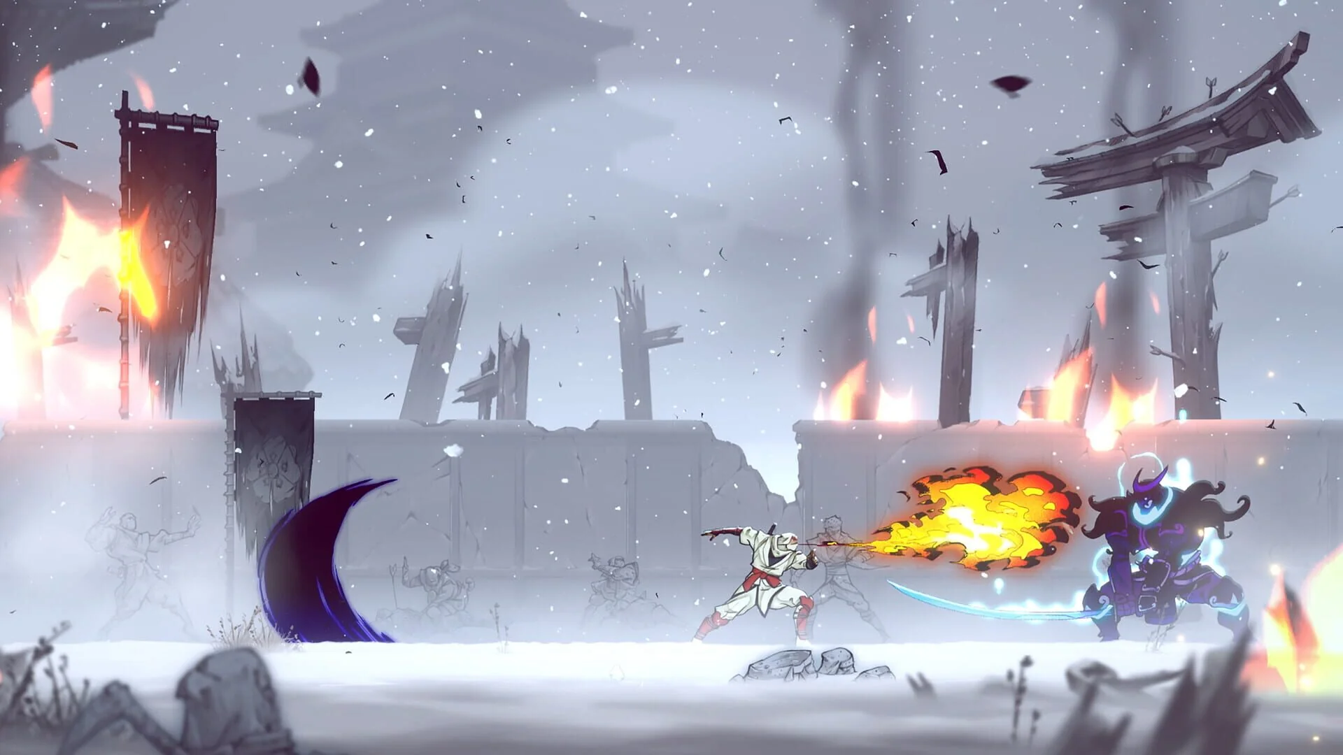 Screenshot from Shinobi: Art of Vengeance