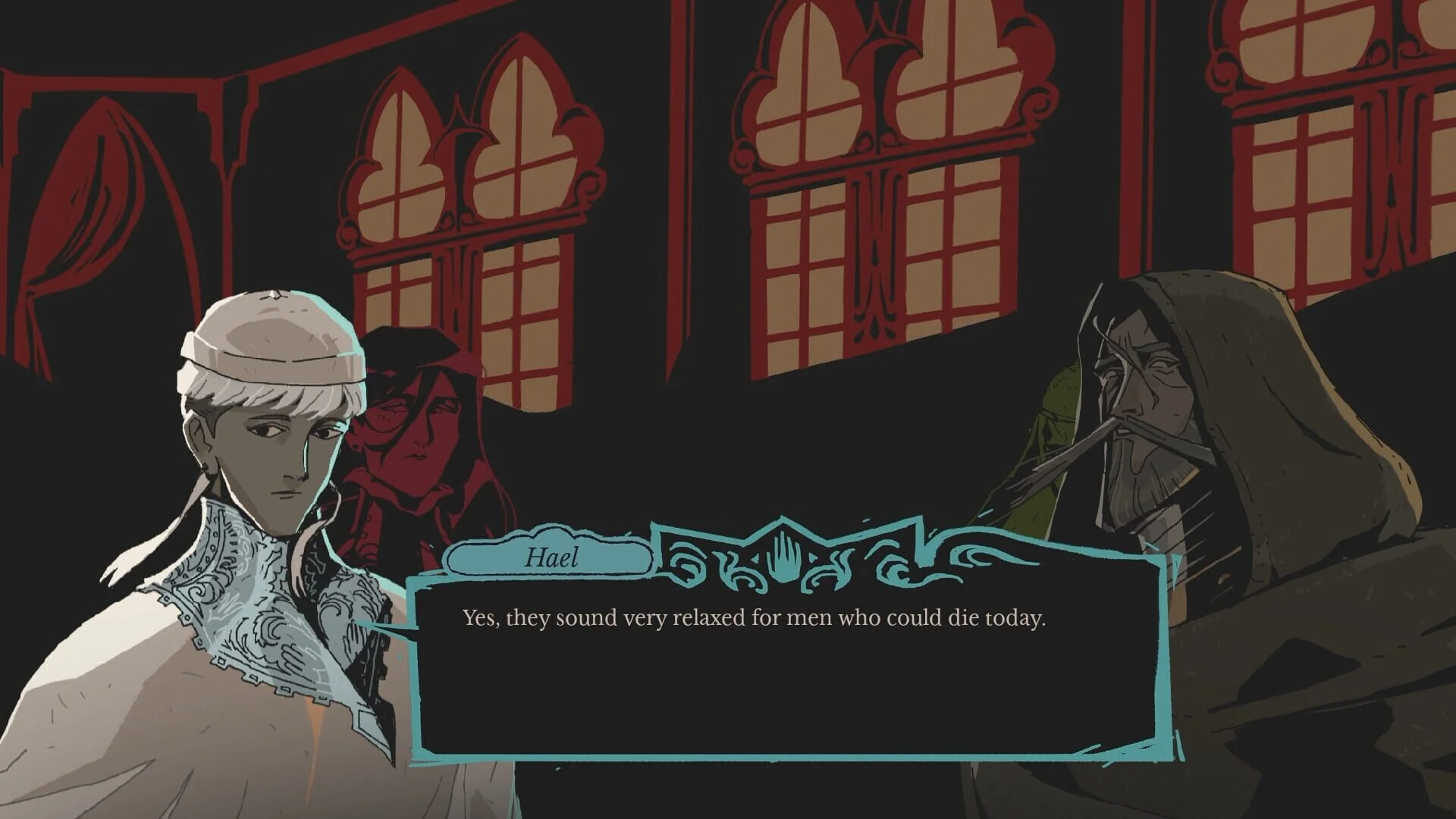 Exploration de la capitale en ruine dans Crown Gambit