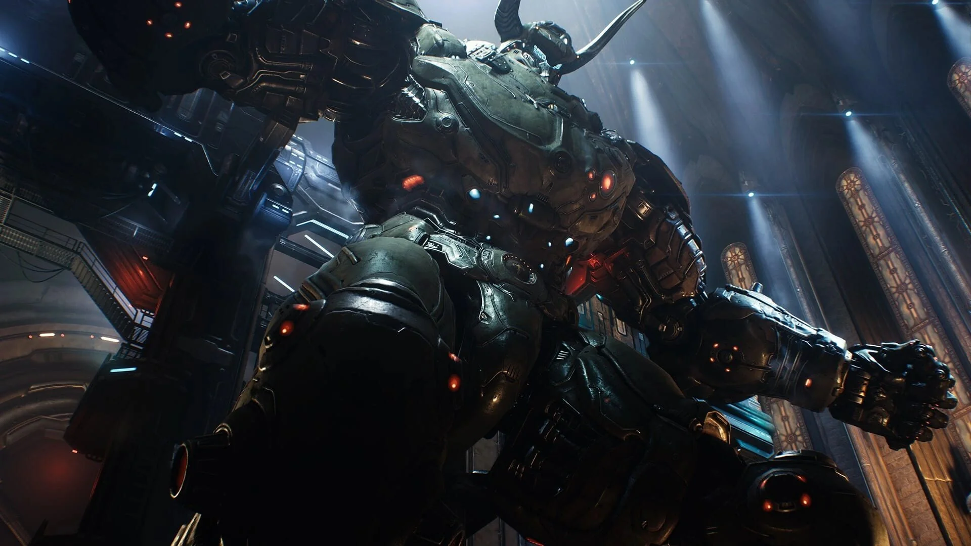 DOOM: The Dark Ages - Le Slayer face à une horde démoniaque