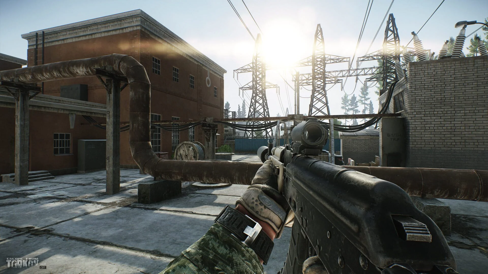 Combat tendu avec boss dans Escape From Tarkov