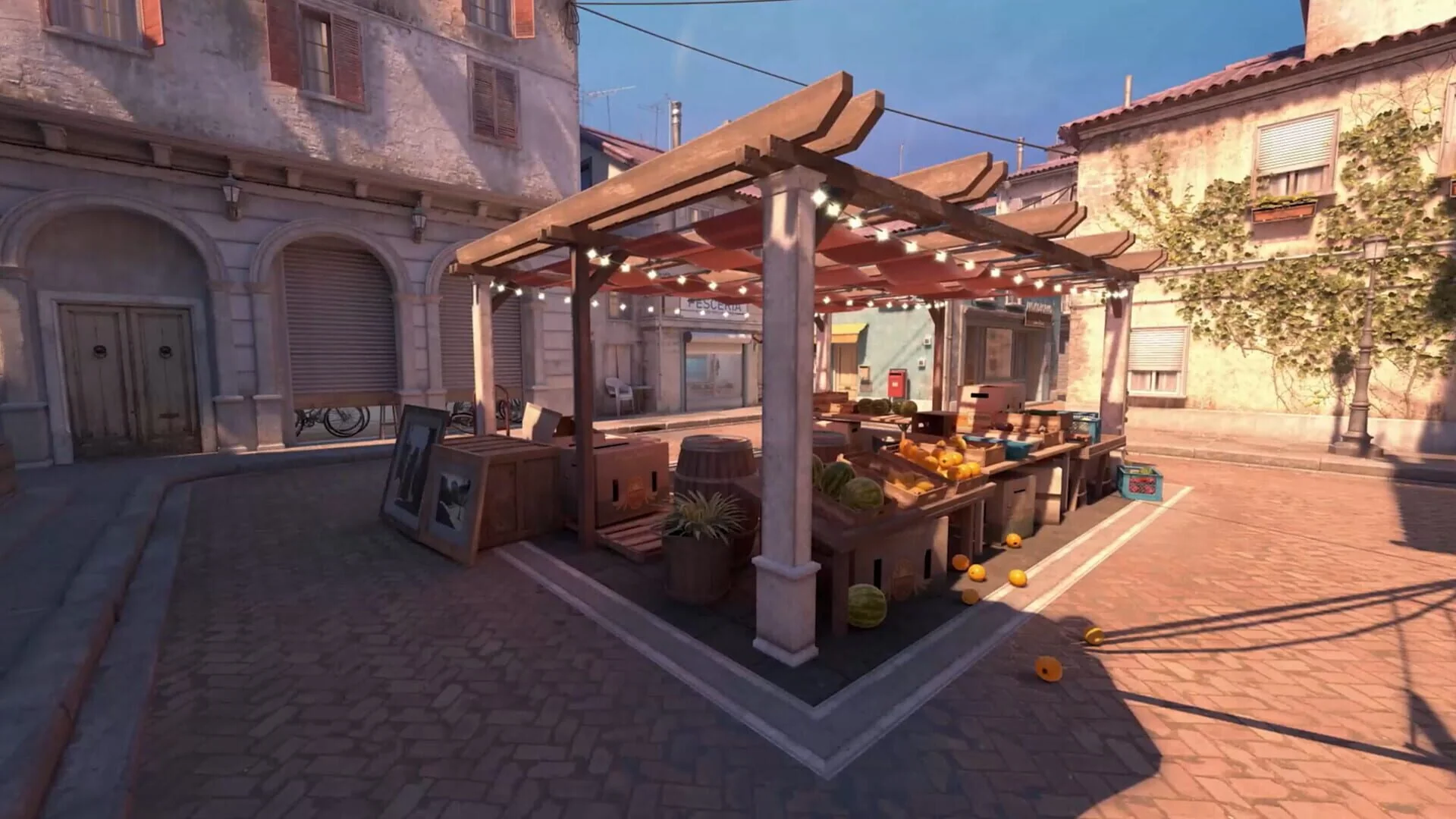Vue rapprochée d’un duel intense sur la map Cache