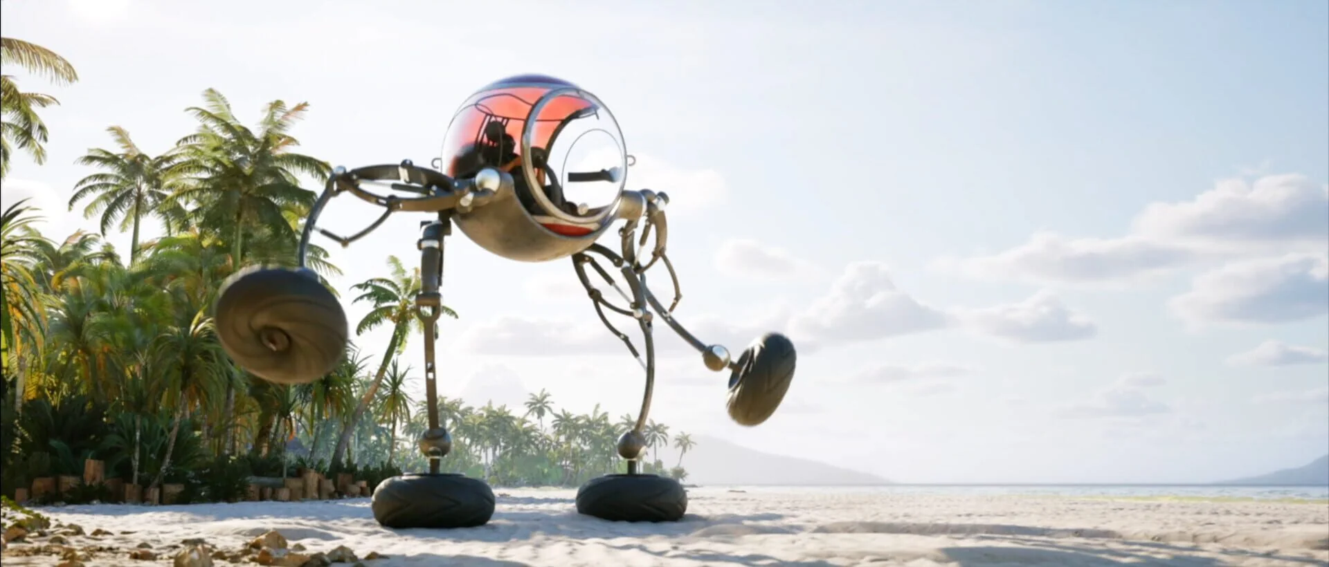 Ambiance dystopique et robots hostiles dans Atomic Heart II