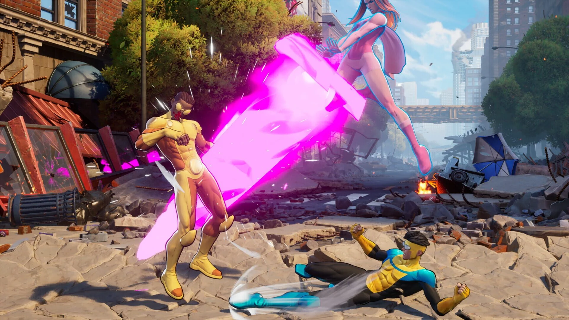 Screenshot from Invincible Vs.