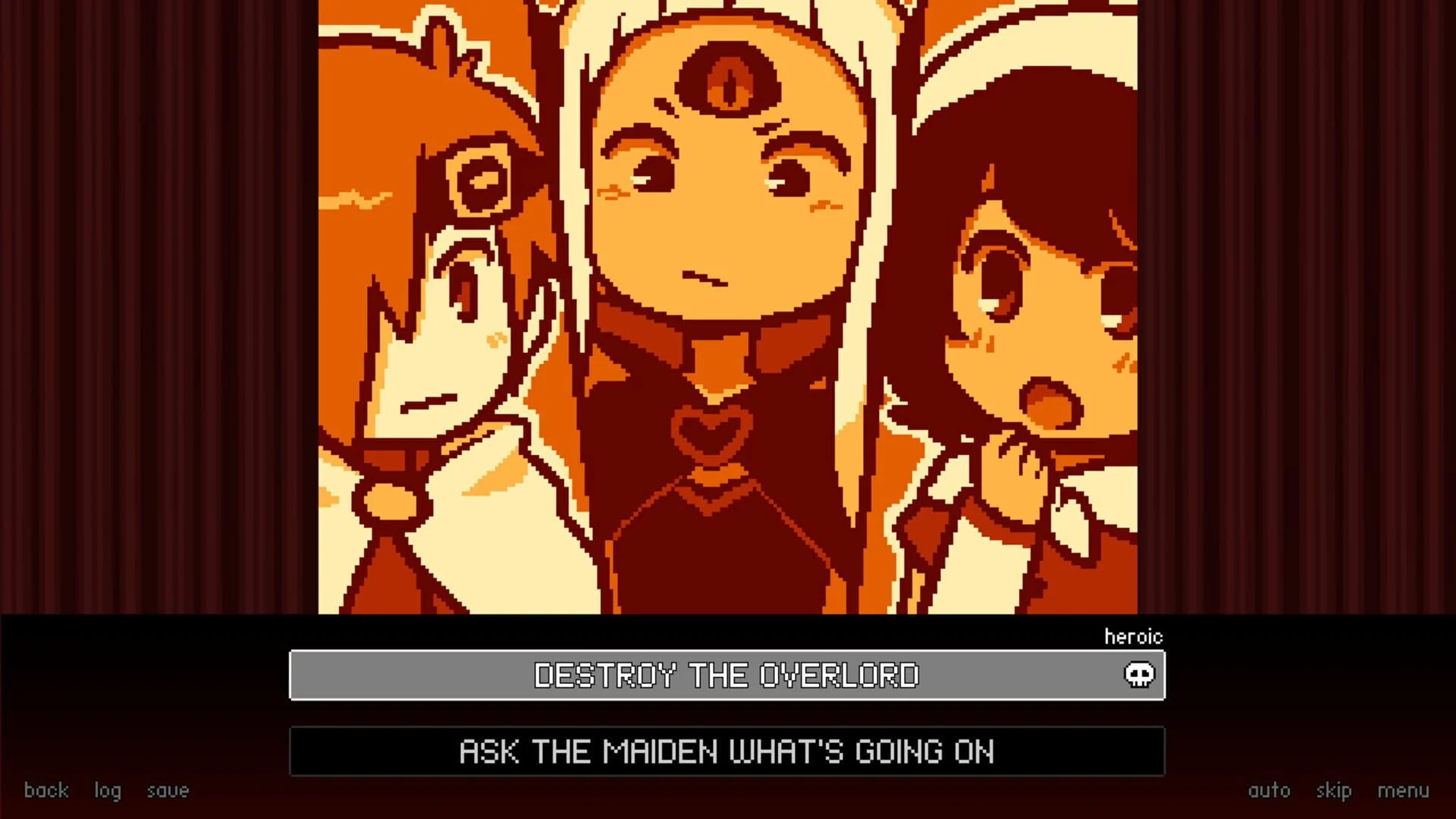 Screenshot from Bad End Theater