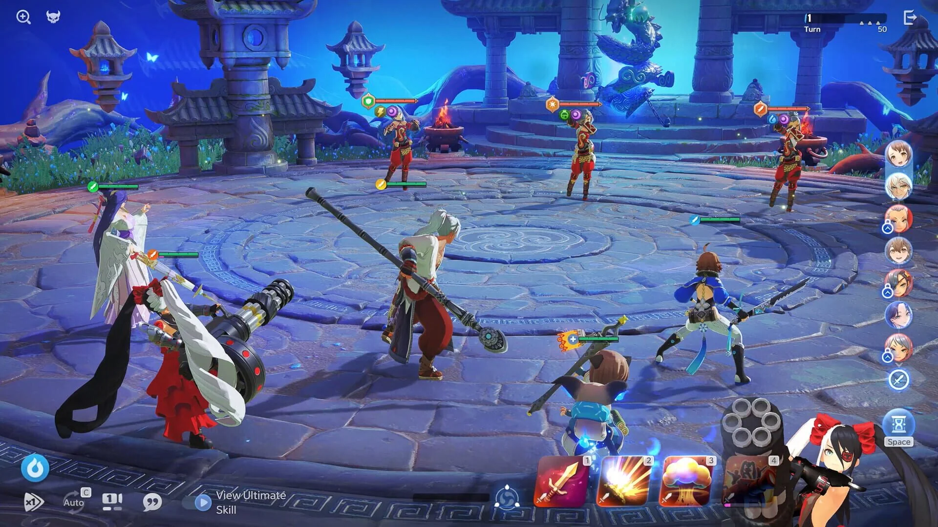 Screenshot from Blade & Soul Heroes