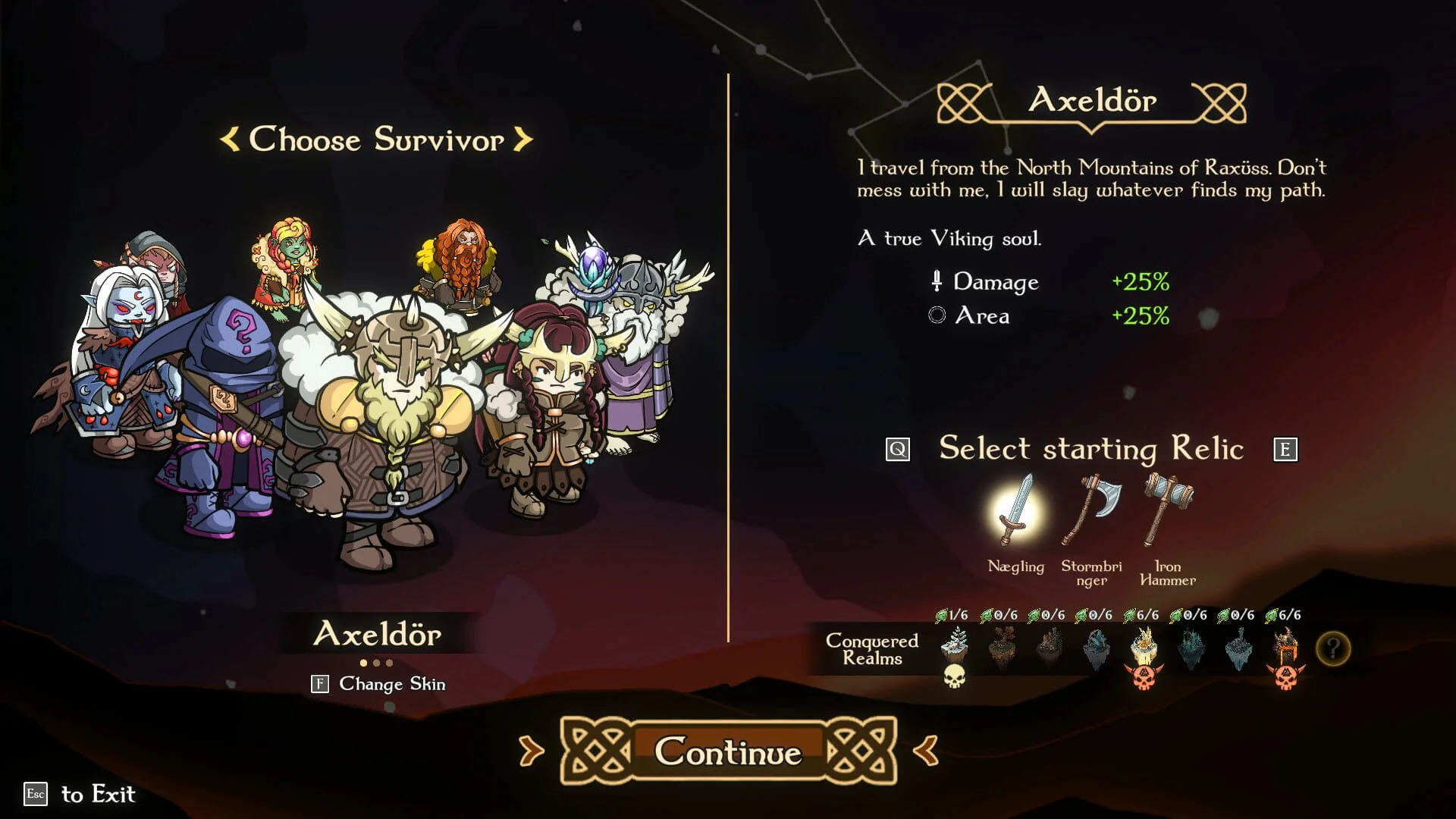 Screenshot from Nordic Ashes: Survivors of Ragnarok