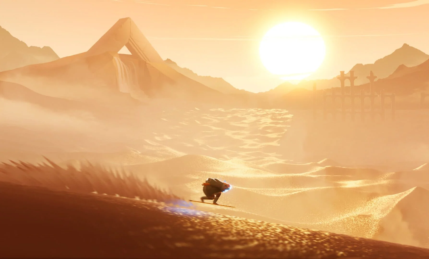 Screenshot from Sword of the Sea