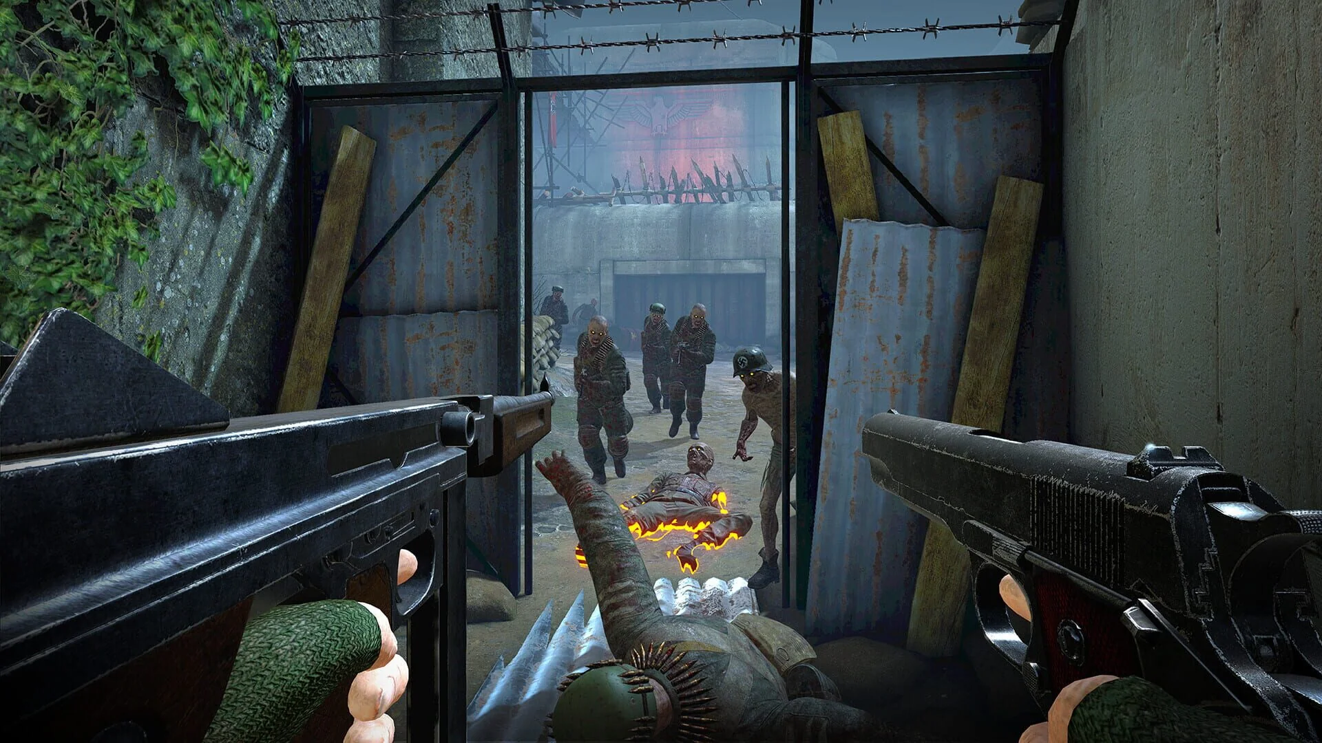 Screenshot from Zombie Army VR