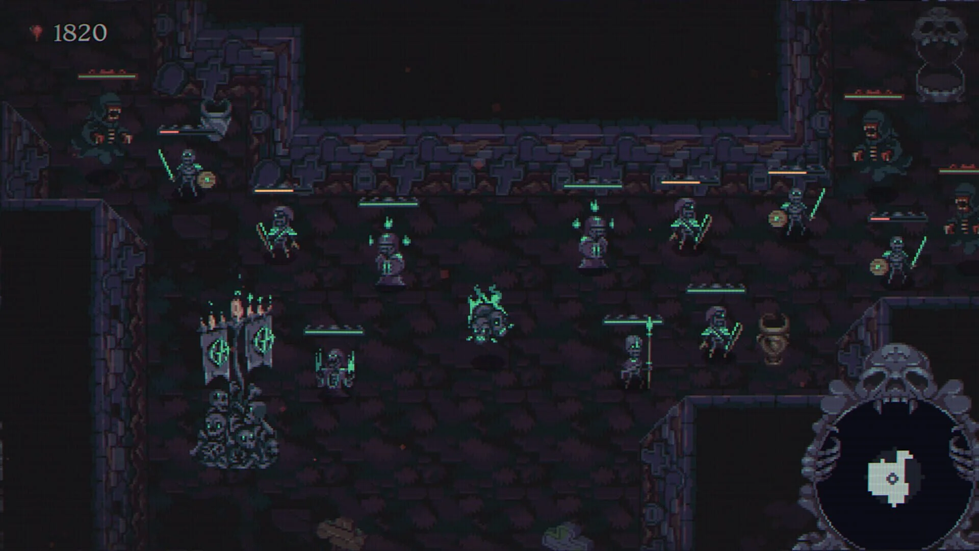 Screenshot from Skull Horde