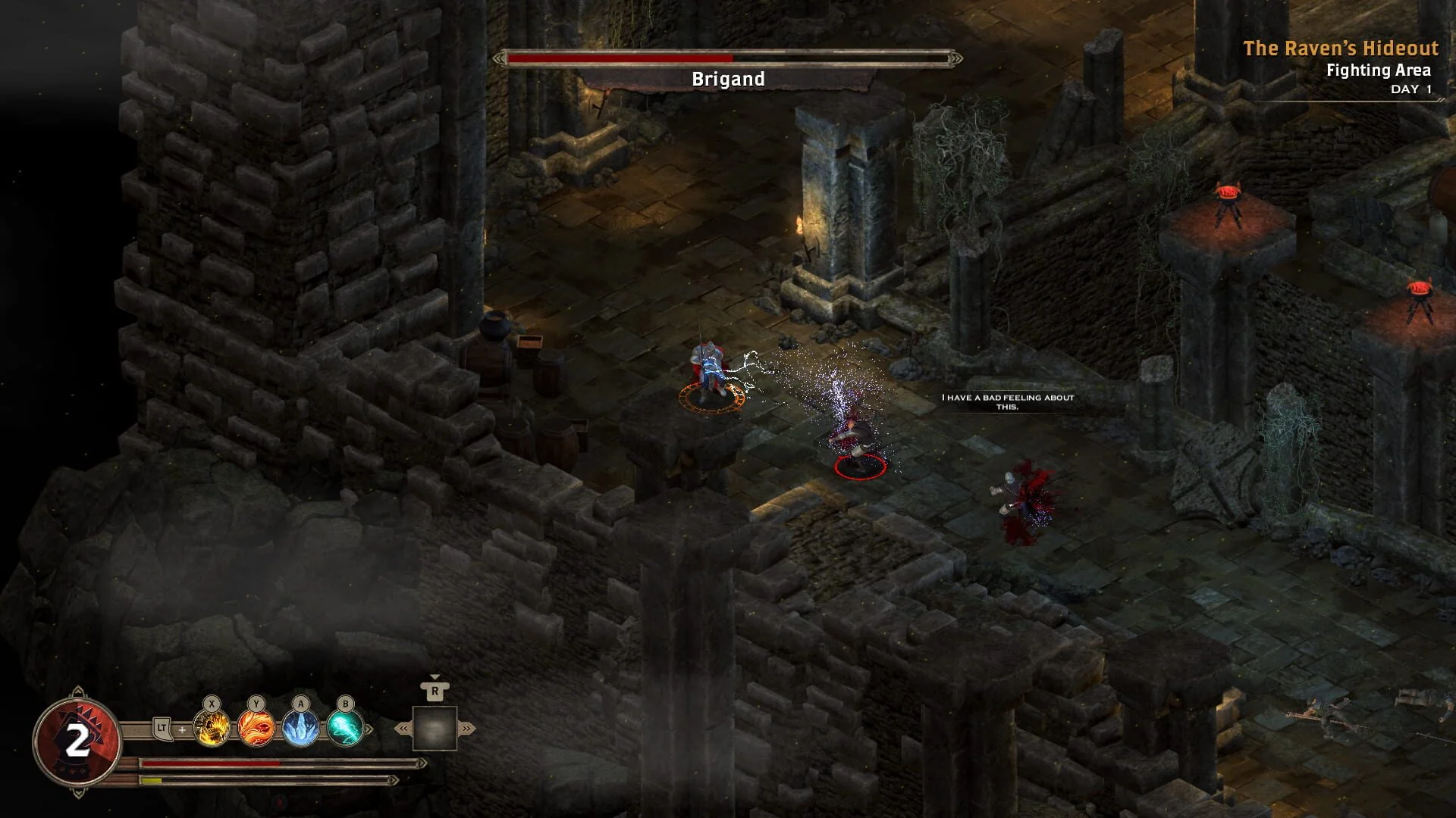 Screenshot from Alaloth: Champions of the Four Kingdoms