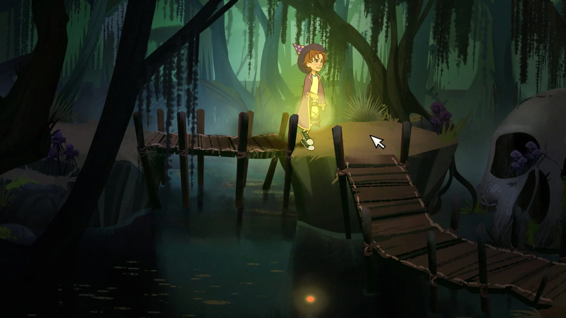 Screenshot from Simon the Sorcerer Origins