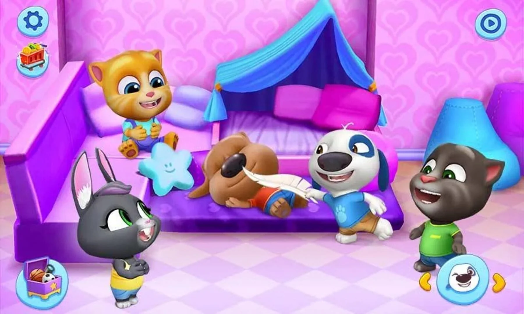Screenshot from My Talking Tom Friends