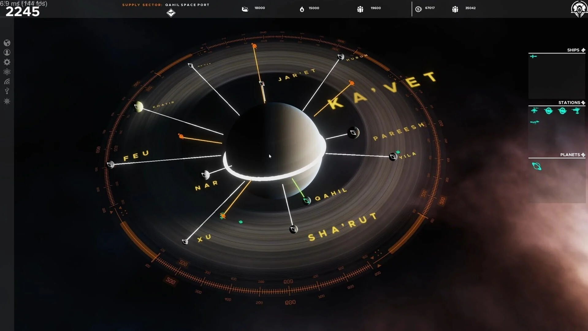 Screenshot from Falling Frontier