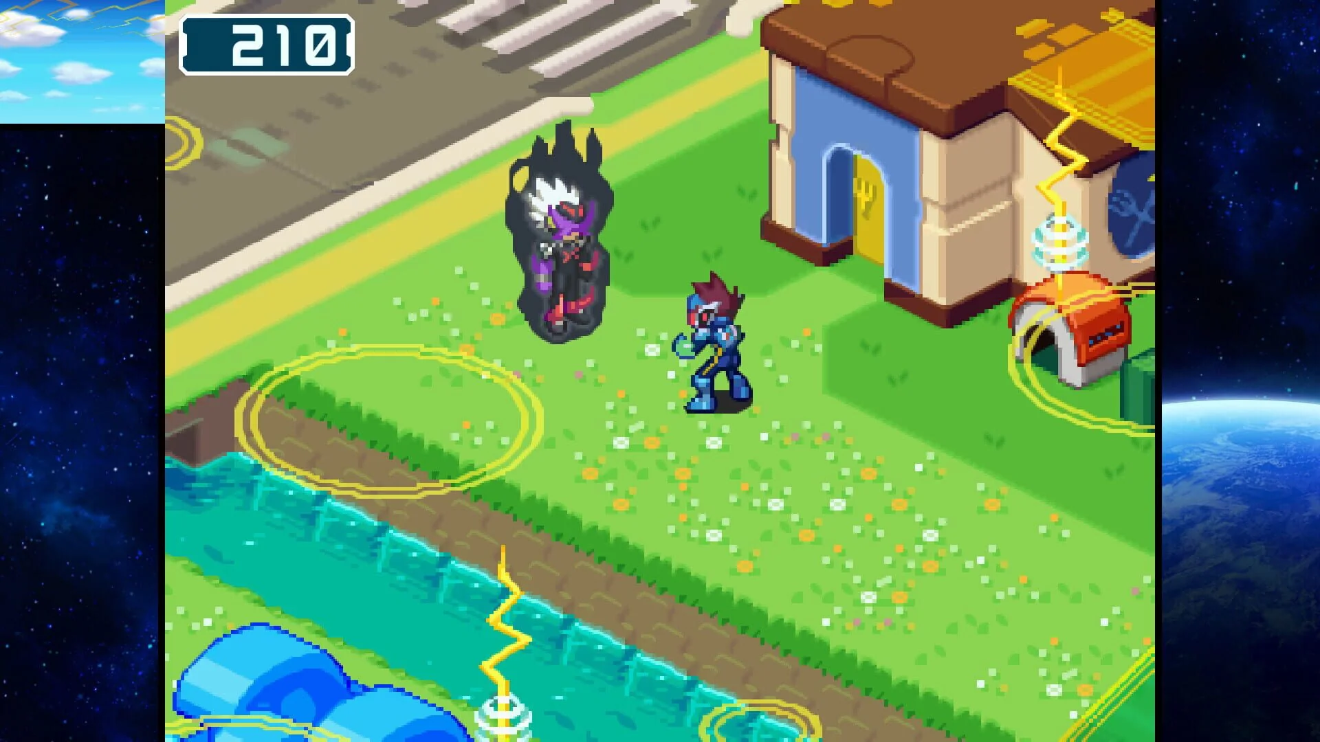 Screenshot from Mega Man Star Force: Legacy Collection