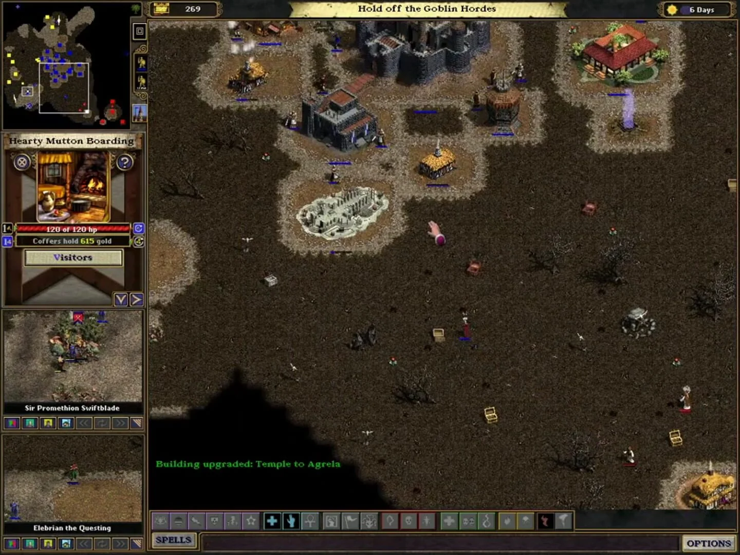 Screenshot from Majesty: The Fantasy Kingdom Sim