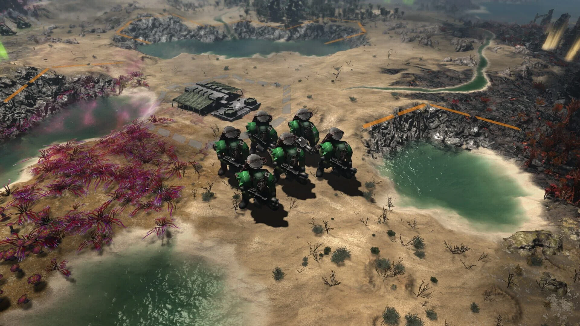 Screenshot from Warhammer 40,000: Gladius - Rampage Pack