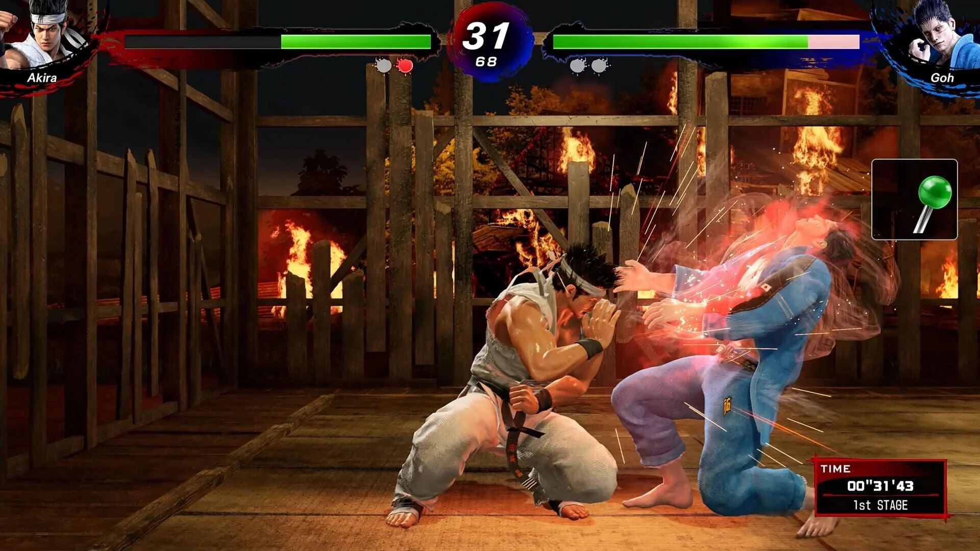 Screenshot from Virtua Fighter 5 R.E.V.O. World Stage