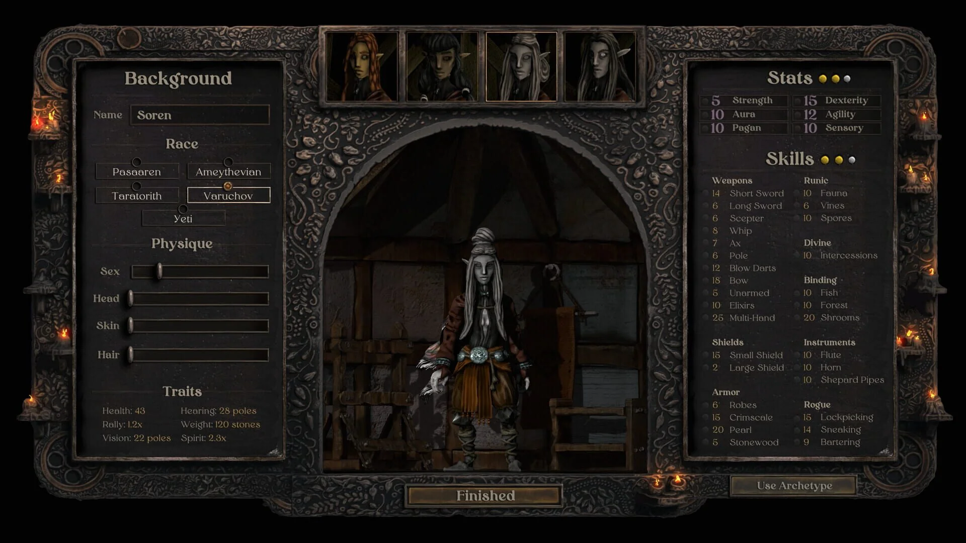 Screenshot from Banquet for Fools