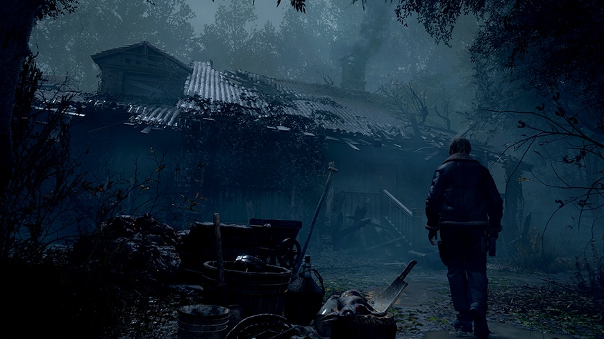 Screenshot from Resident Evil 4