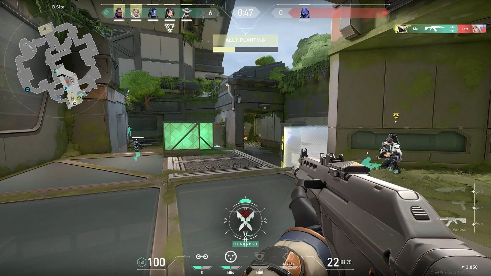 Screenshot from Valorant