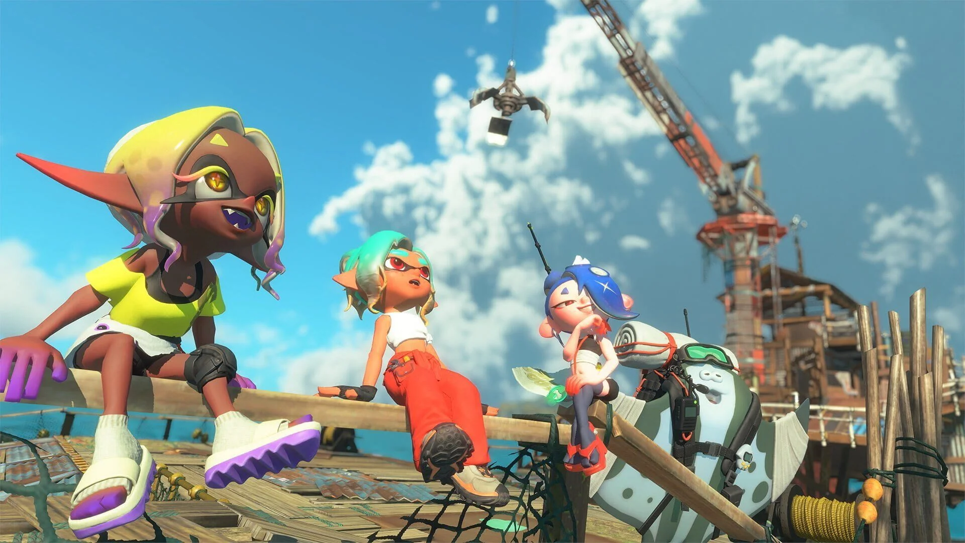 Screenshot from Splatoon Raiders