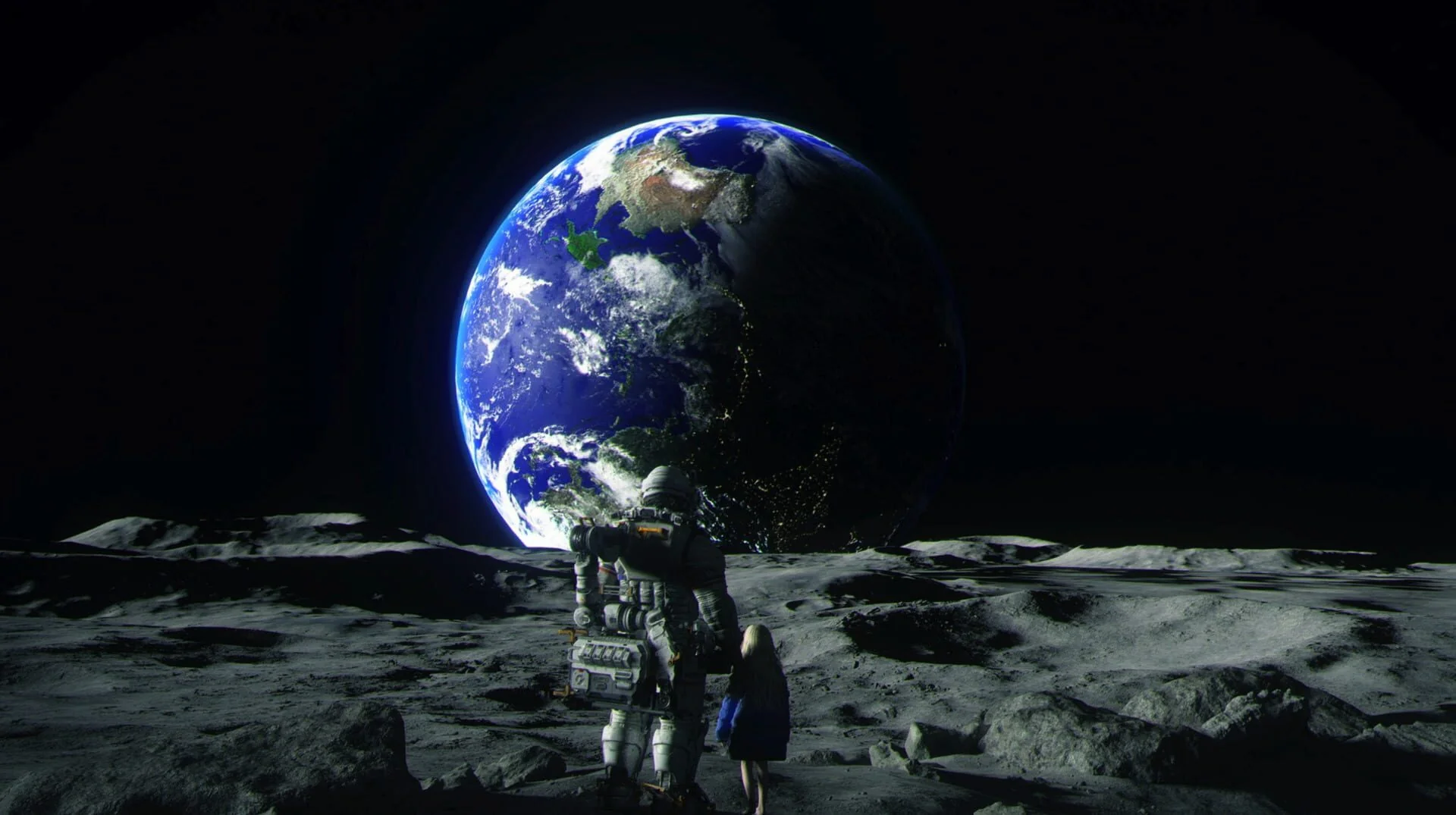 Screenshot from Pragmata