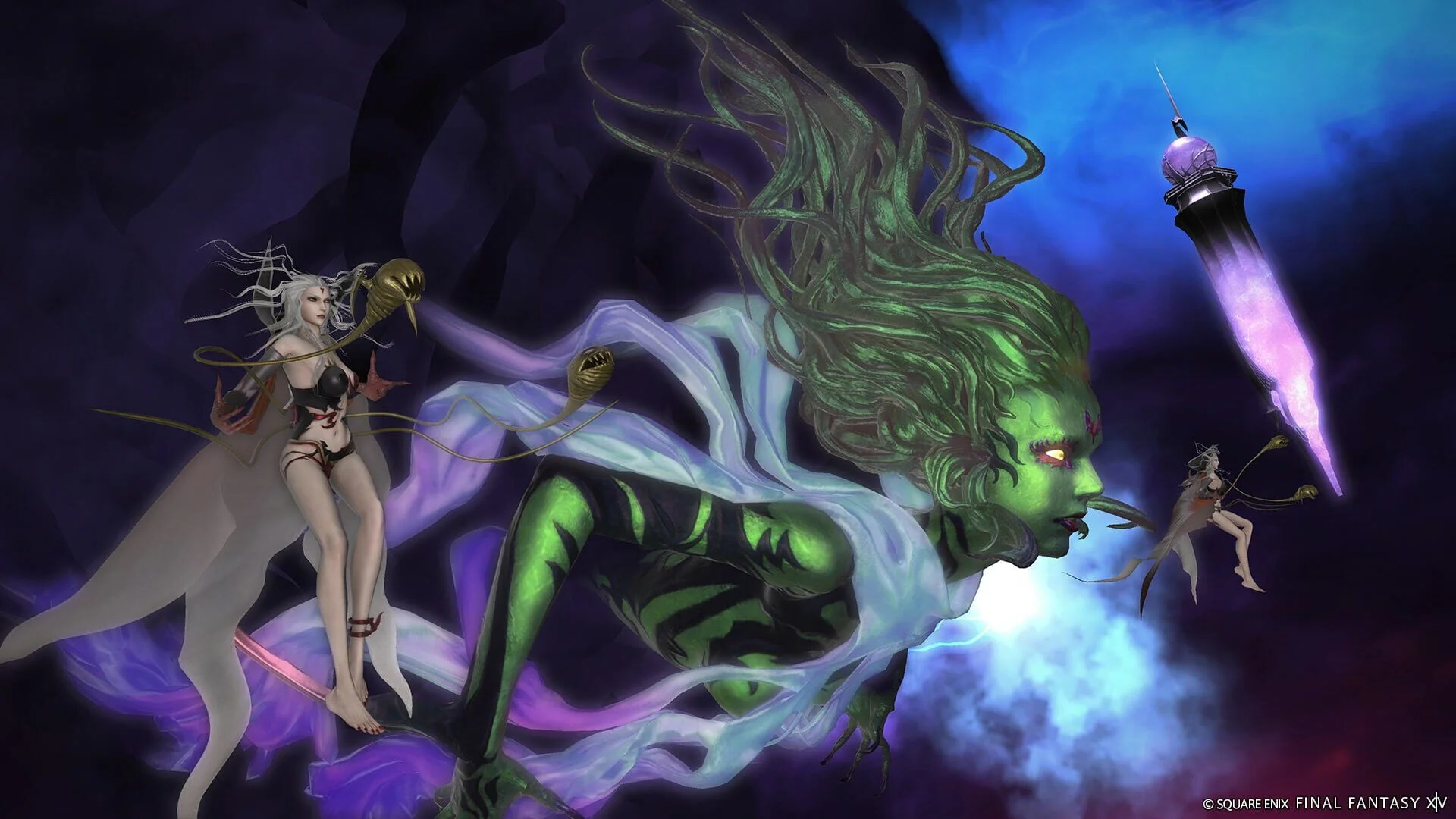 Screenshot from Final Fantasy XIV: Crossroads