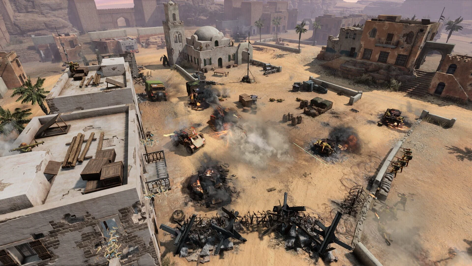 Screenshot from Company of Heroes 3: Fire & Steel