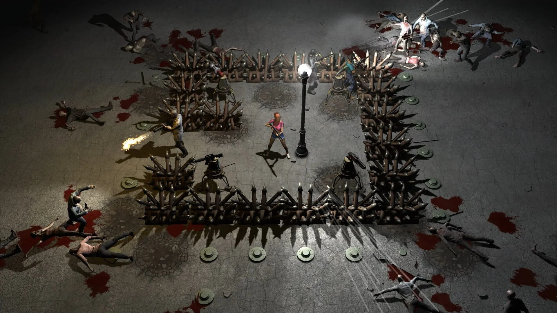 Screenshot from Yet Another Zombie Defense HD
