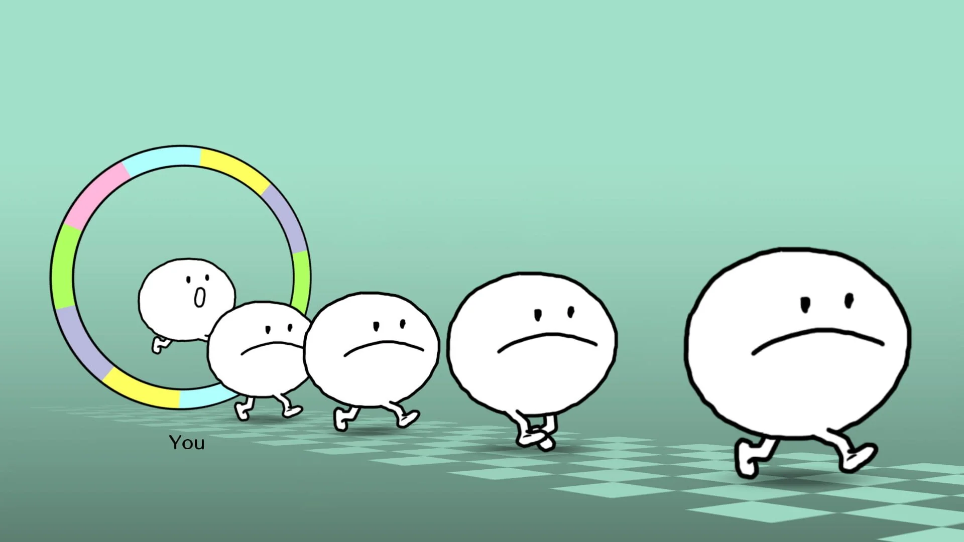 Screenshot from Rhythm Heaven Groove