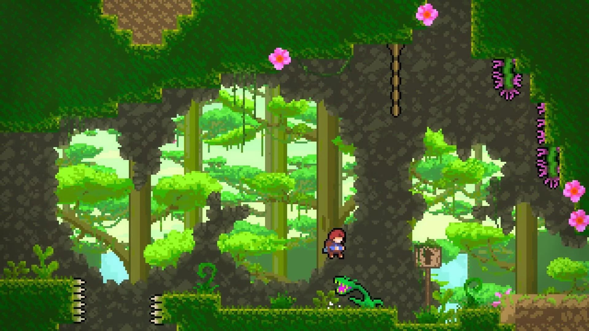 Screenshot from Celeste: Into The Jungle