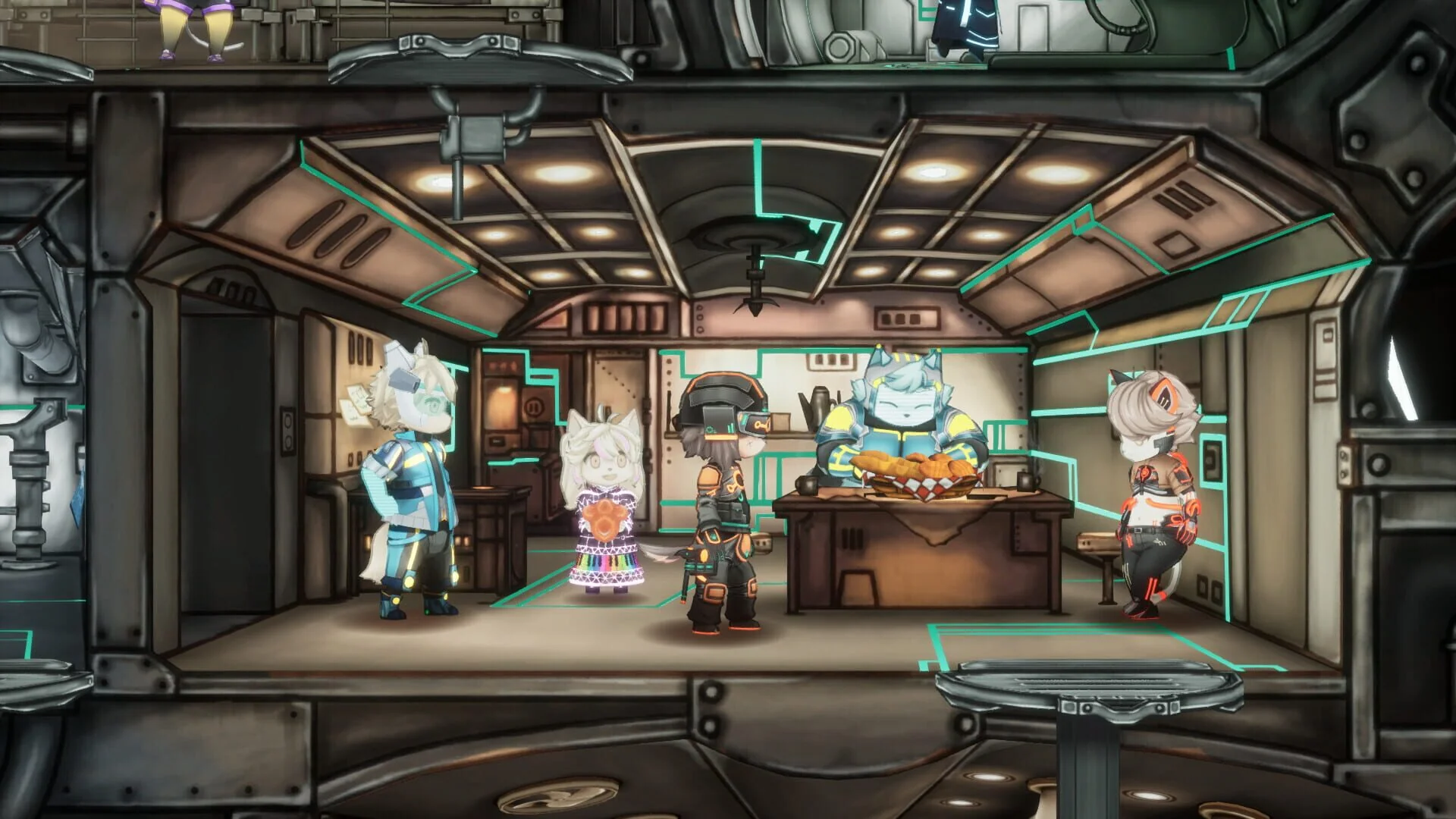 Screenshot from Fuga: Melodies of Steel 3 - Cyberpunk Costume Pack