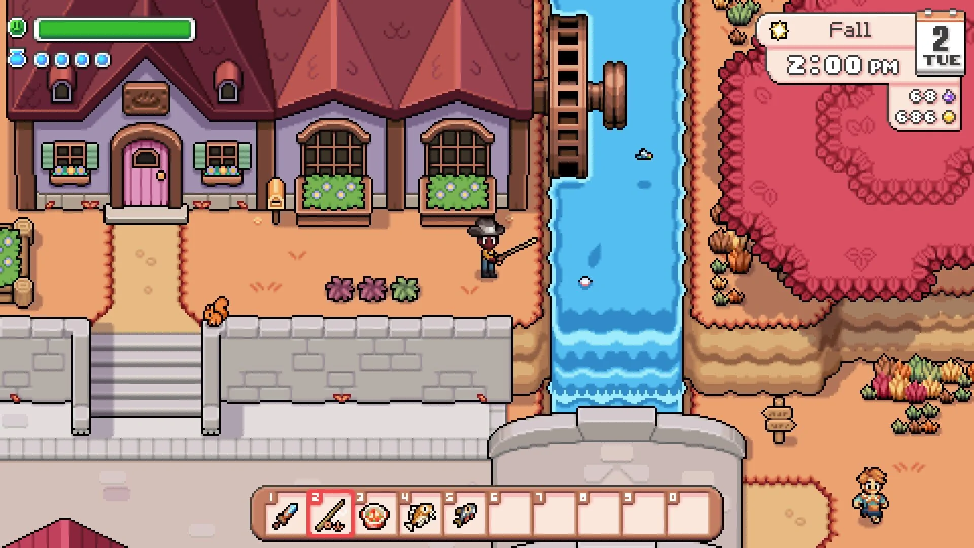 Screenshot from Fields of Mistria