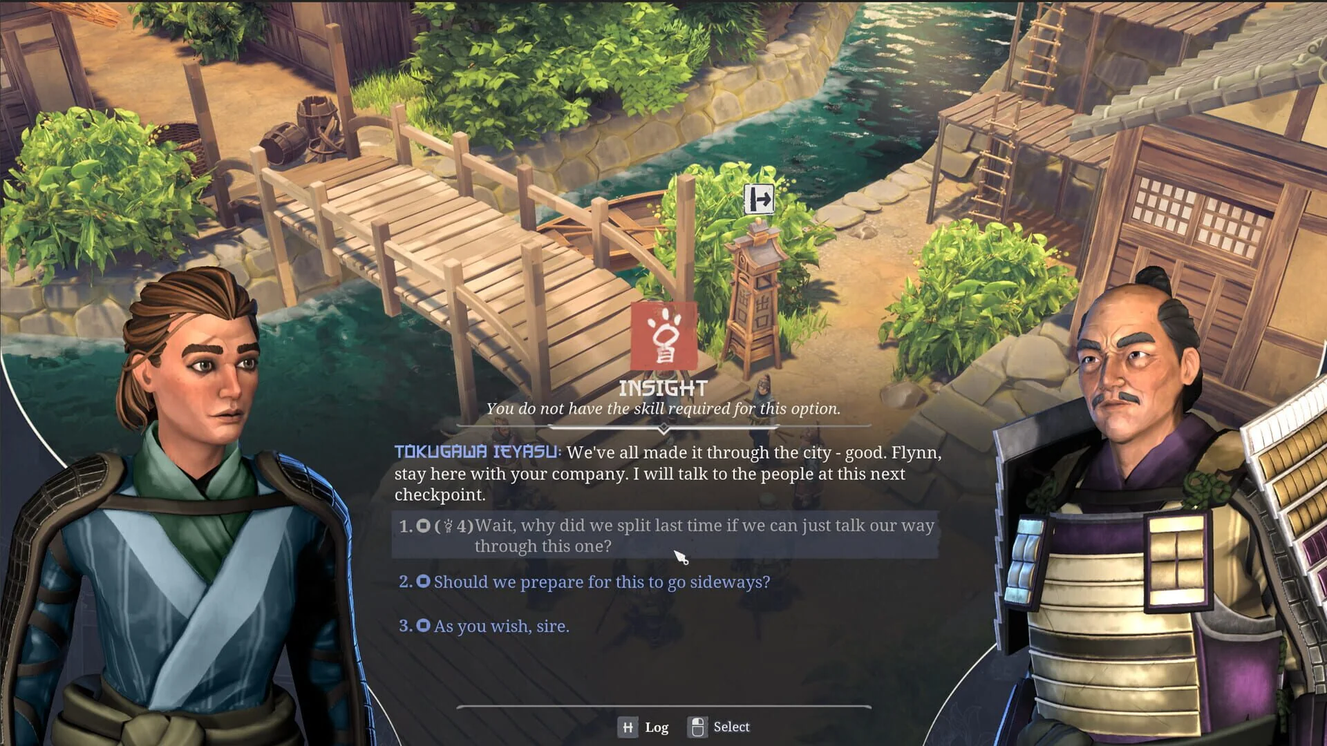 Screenshot from Expeditions: Samurai