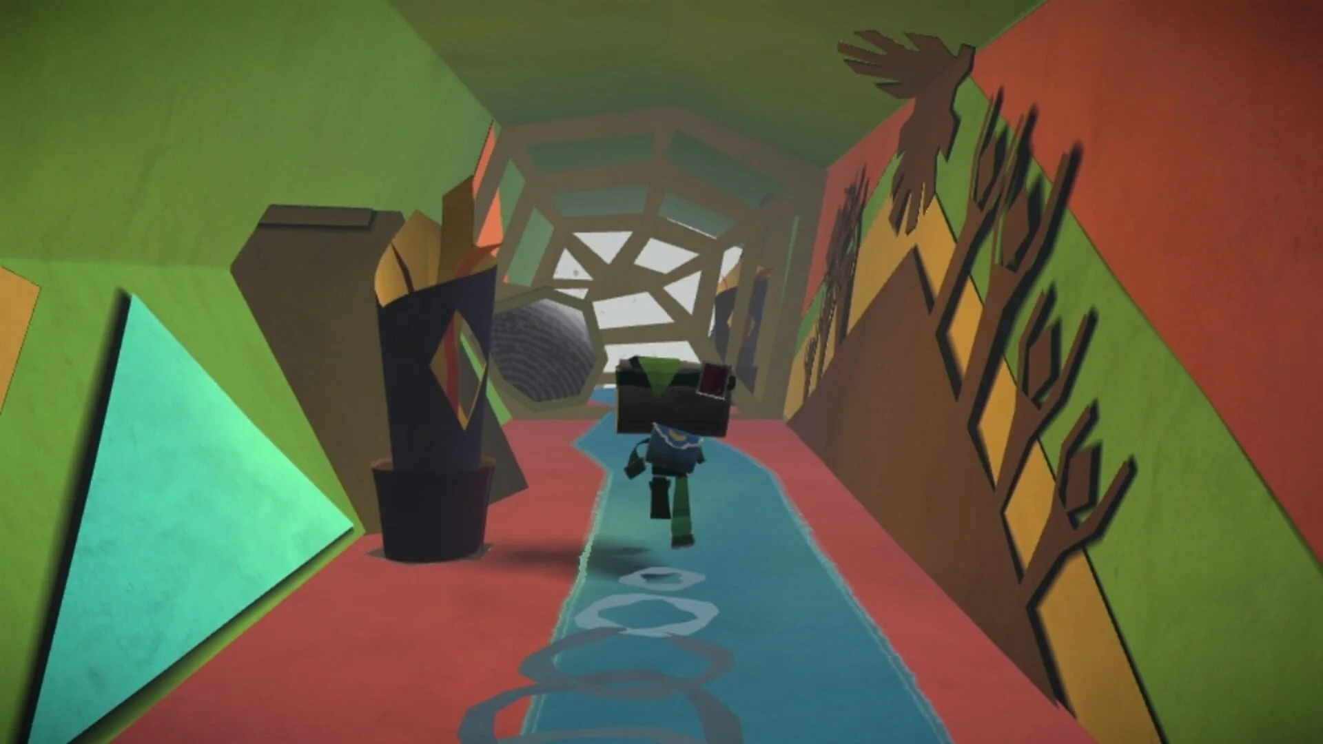 Screenshot from Tearaway