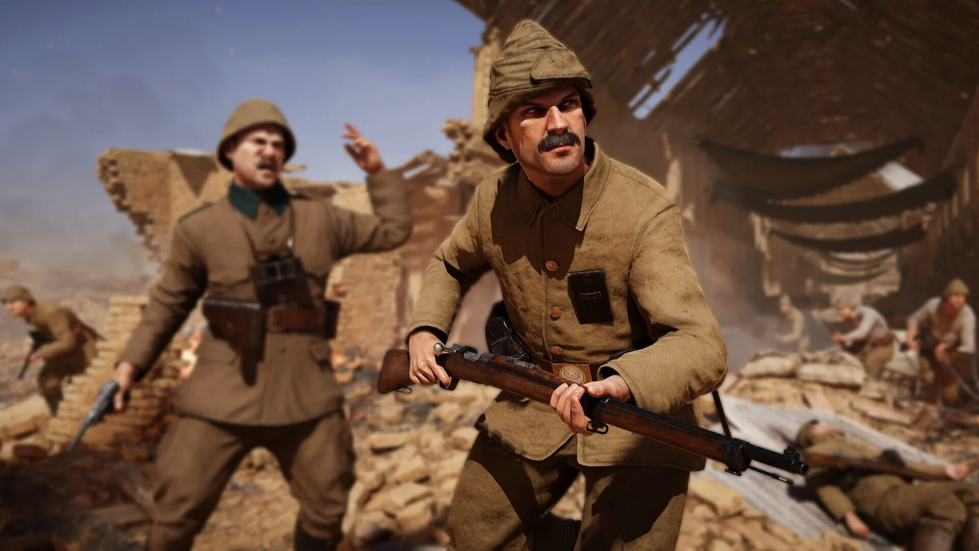 Screenshot from Gallipoli
