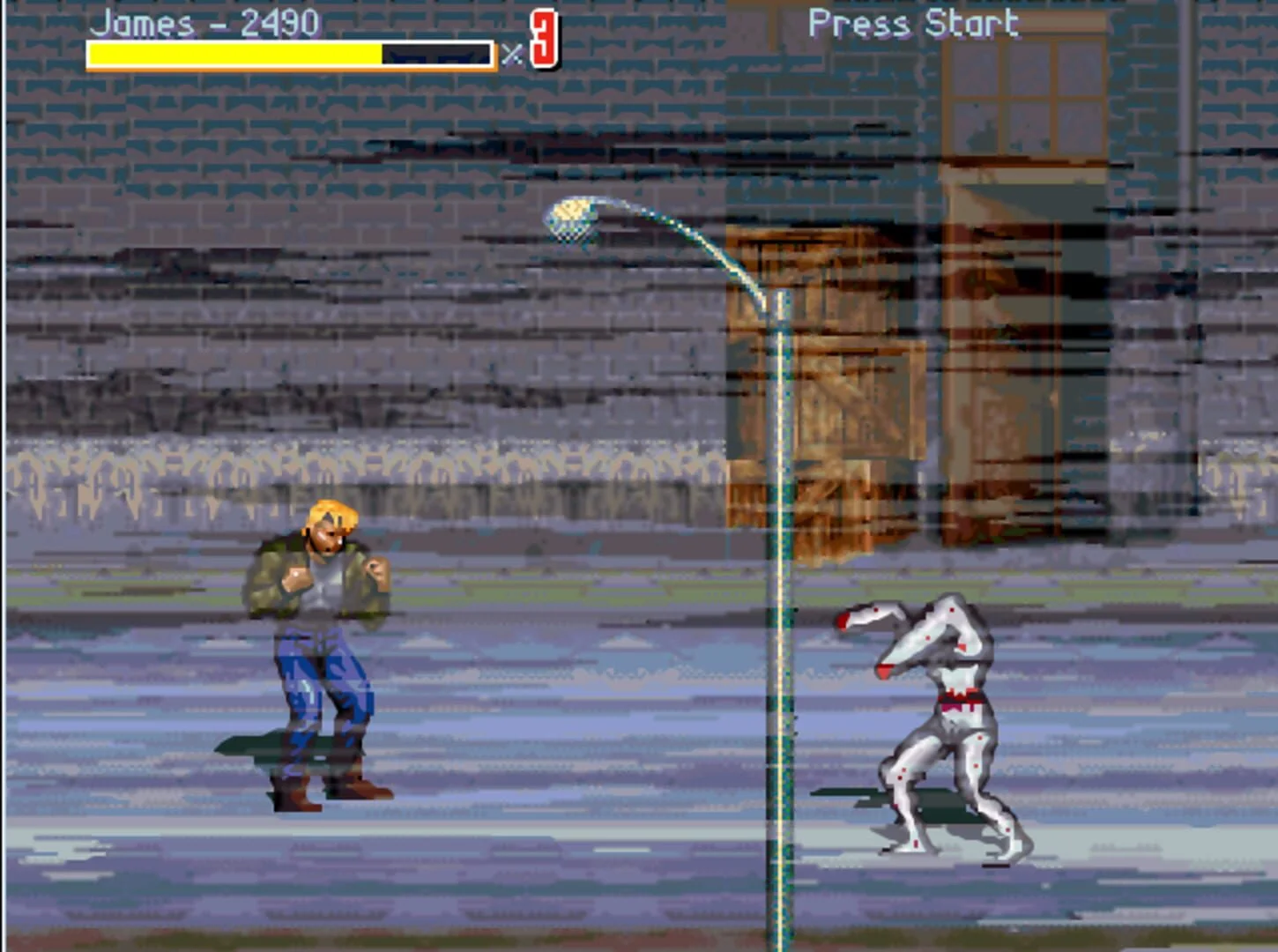 Screenshot from Silent Hill 2: Streets of Rage