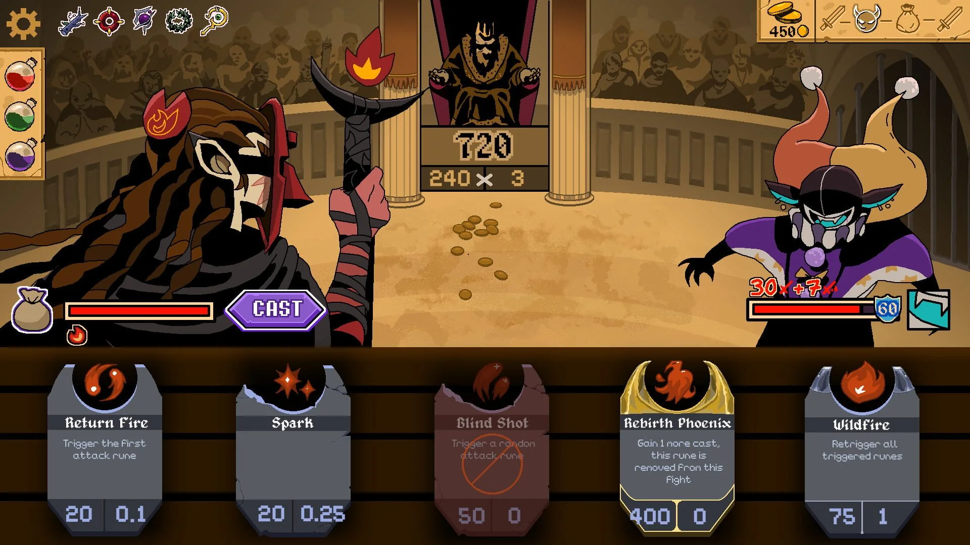Screenshot from Runeveil