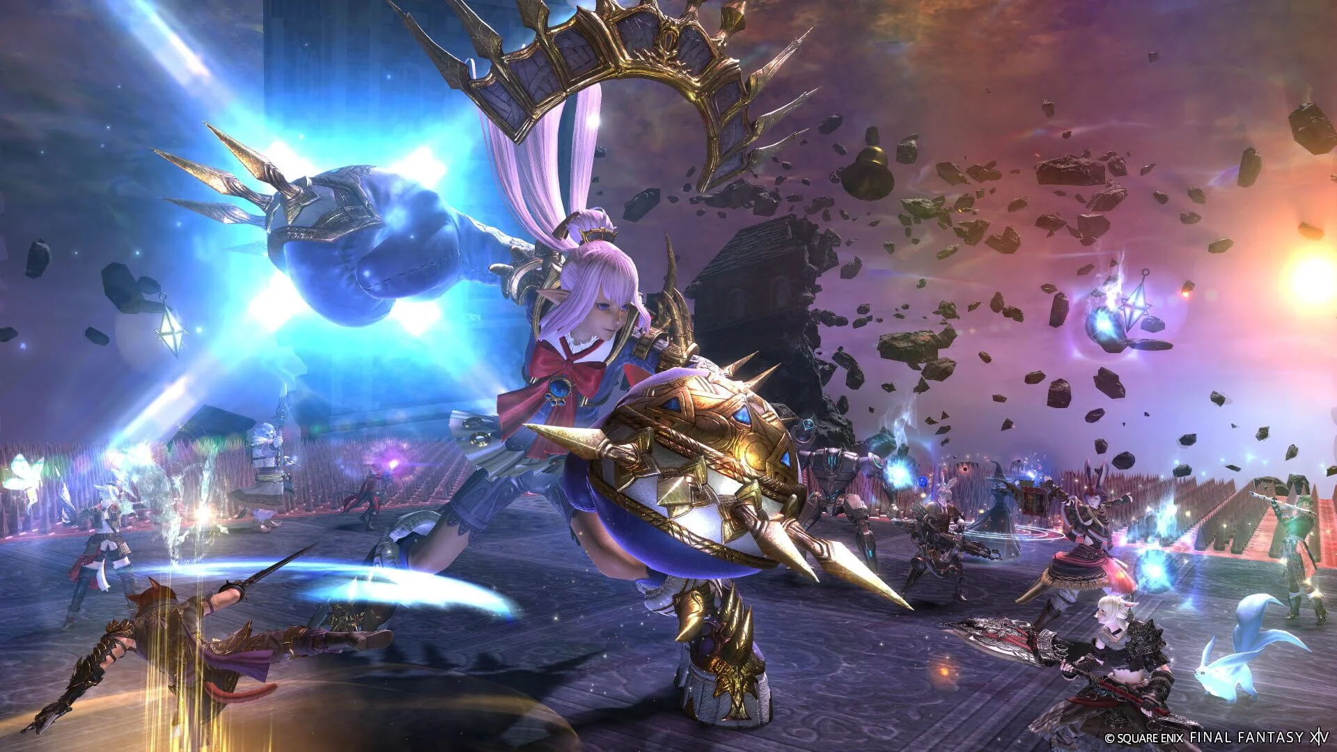 Screenshot from Final Fantasy XIV: Crossroads