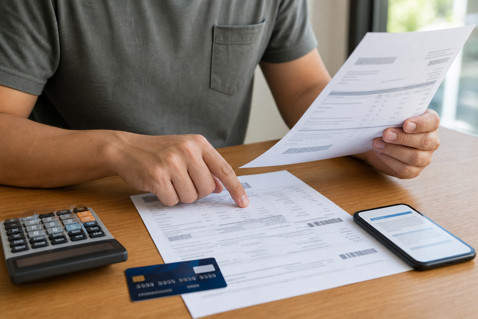 Reviewing purchase and policy documents to verify eligibility.