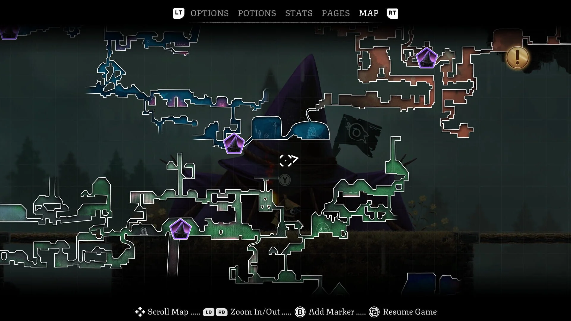 Screenshot from Well Dweller