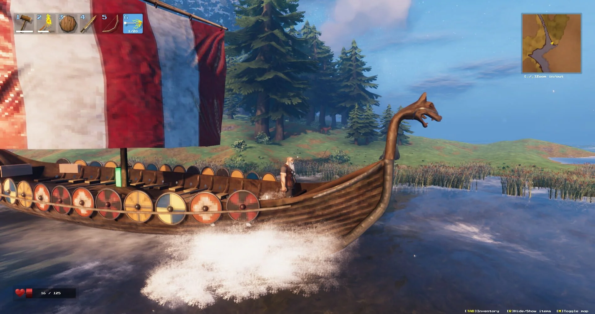 Screenshot from Valheim