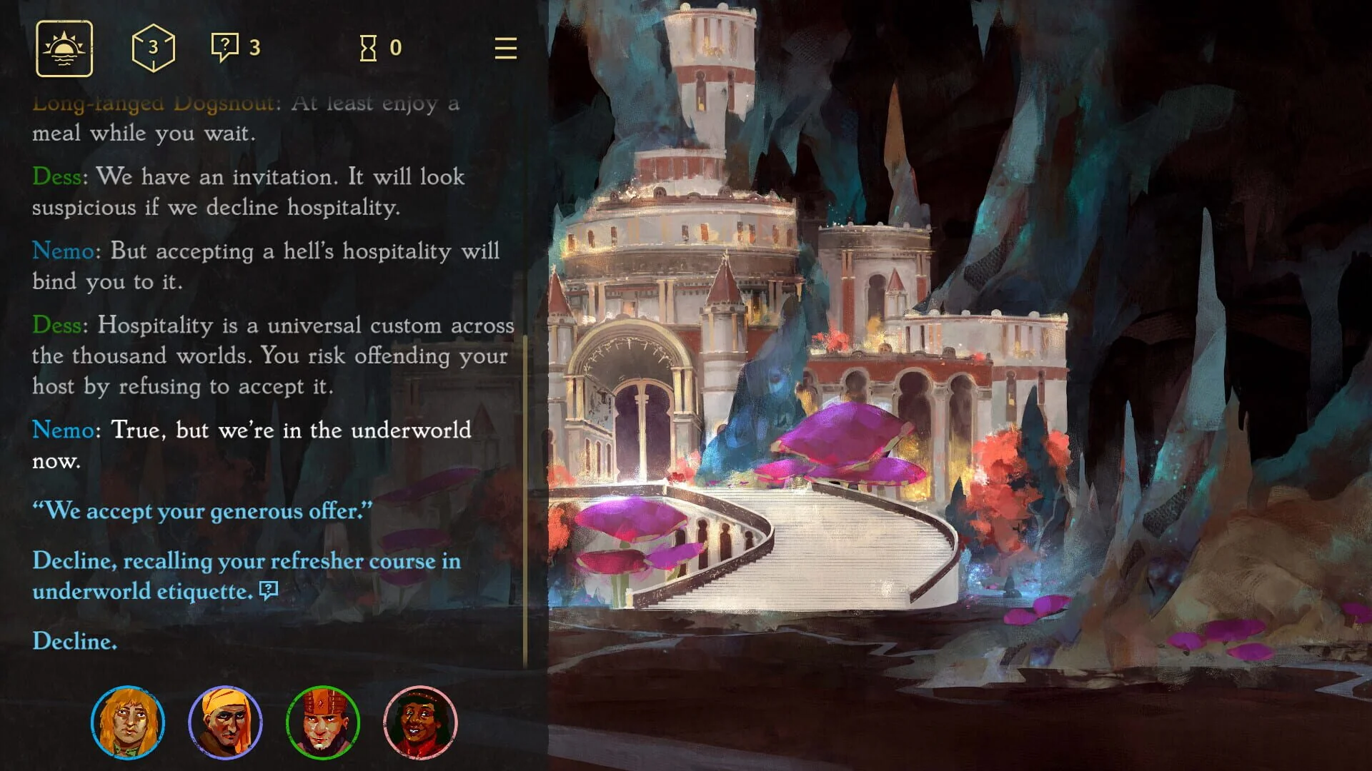 Screenshot from Thousand Hells: The Underworld Heists