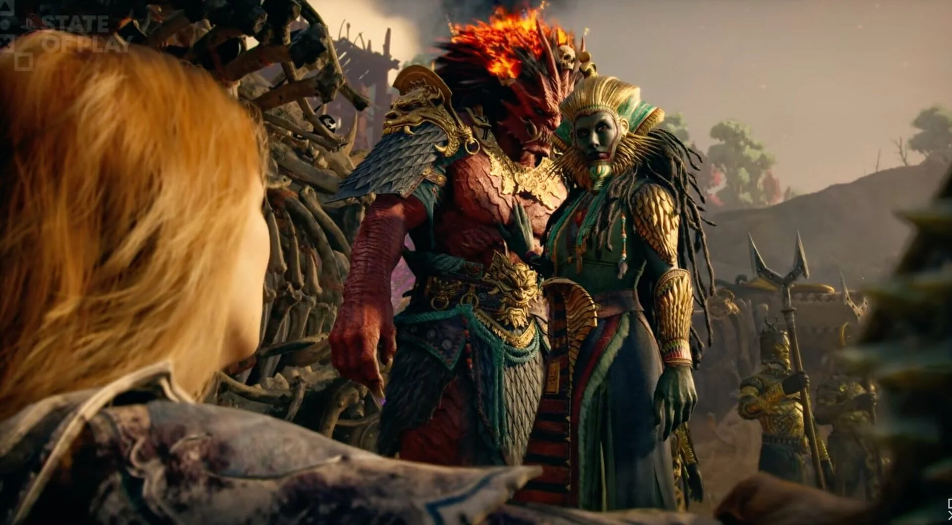 Screenshot from God of War Laufey