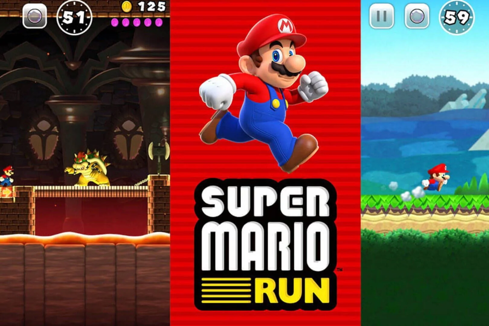 Screenshot from Super Mario Run