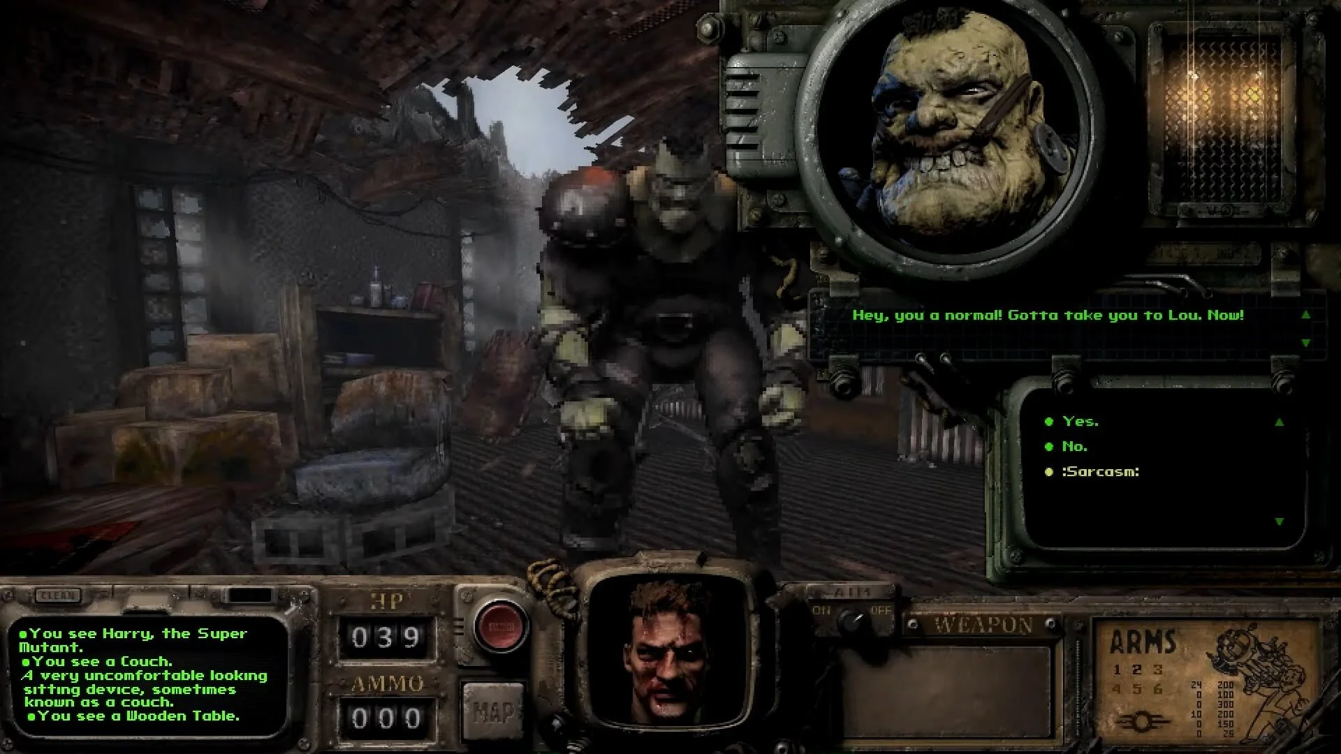Screenshot from Fallout: Bakersfield