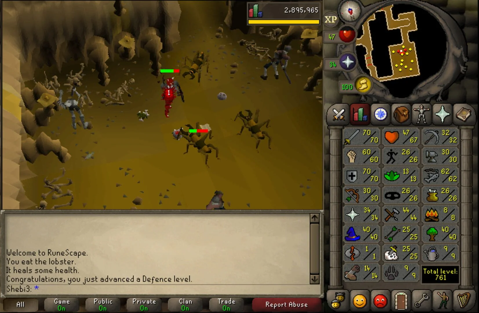 Screenshot from Old School RuneScape